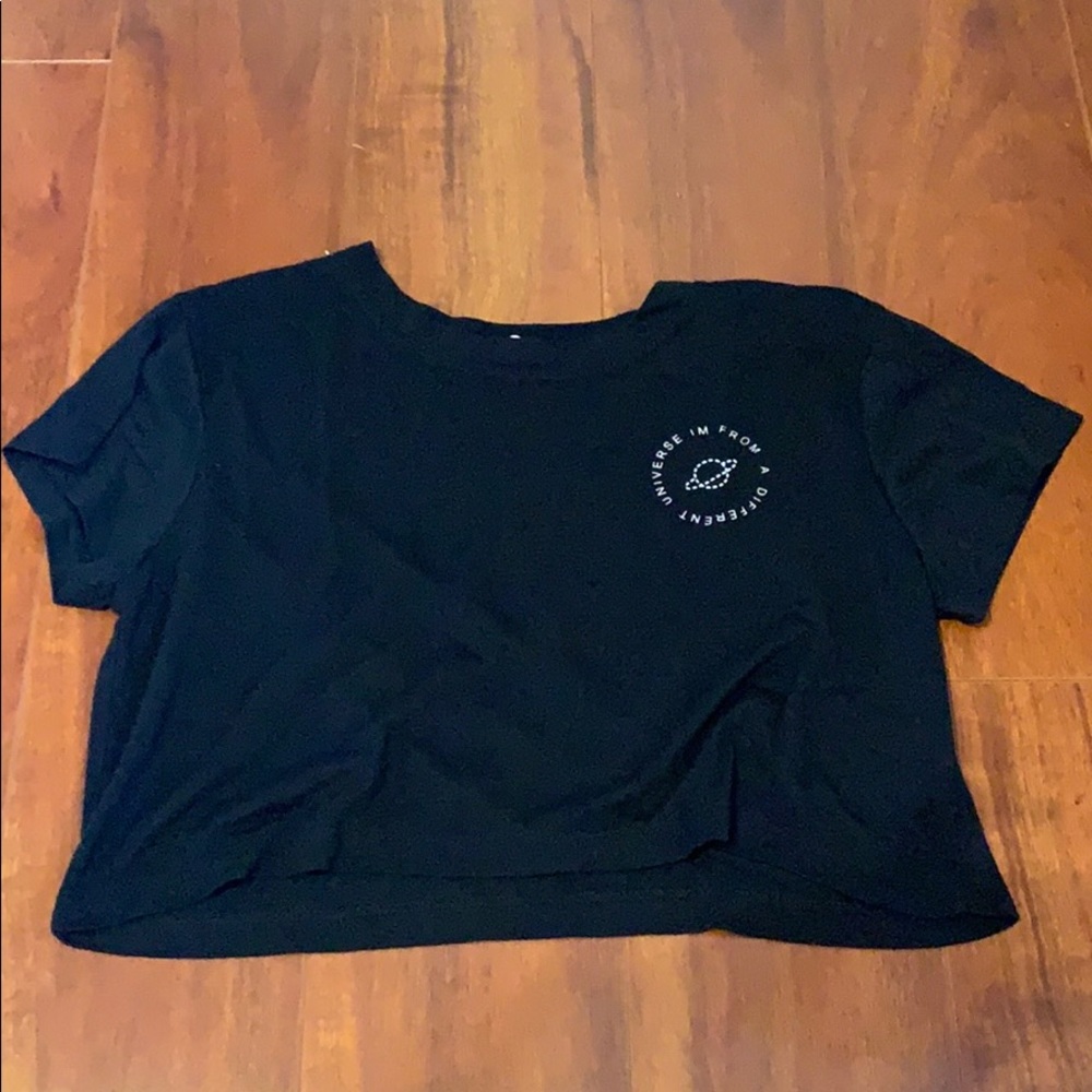 Pacsun graphic crop top